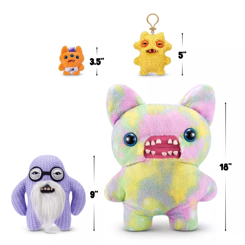 Hug-A-Lumps Fuggler Old Fogies 9-inch sortiment, Nukk, 0 a