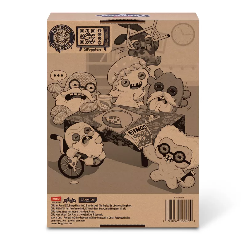 Hug-A-Lumps Fuggler Old Fogies 9-inch sortiment, Nukk, 0 a