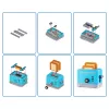 MAX Build more Premium Home Building Bricks kollektsioon, Ehitusklotsid, 8 a, Plastik, 181 tk, 197 g