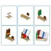 MAX Build more Premium Home Building Bricks kollektsioon, Ehitusklotsid, 8 a, Plastik, 181 tk, 197 g