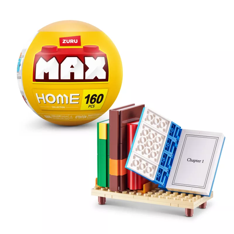 MAX Build more Premium Home Building Bricks kollektsioon, Ehitusklotsid, 8 a, Plastik, 181 tk, 197 g