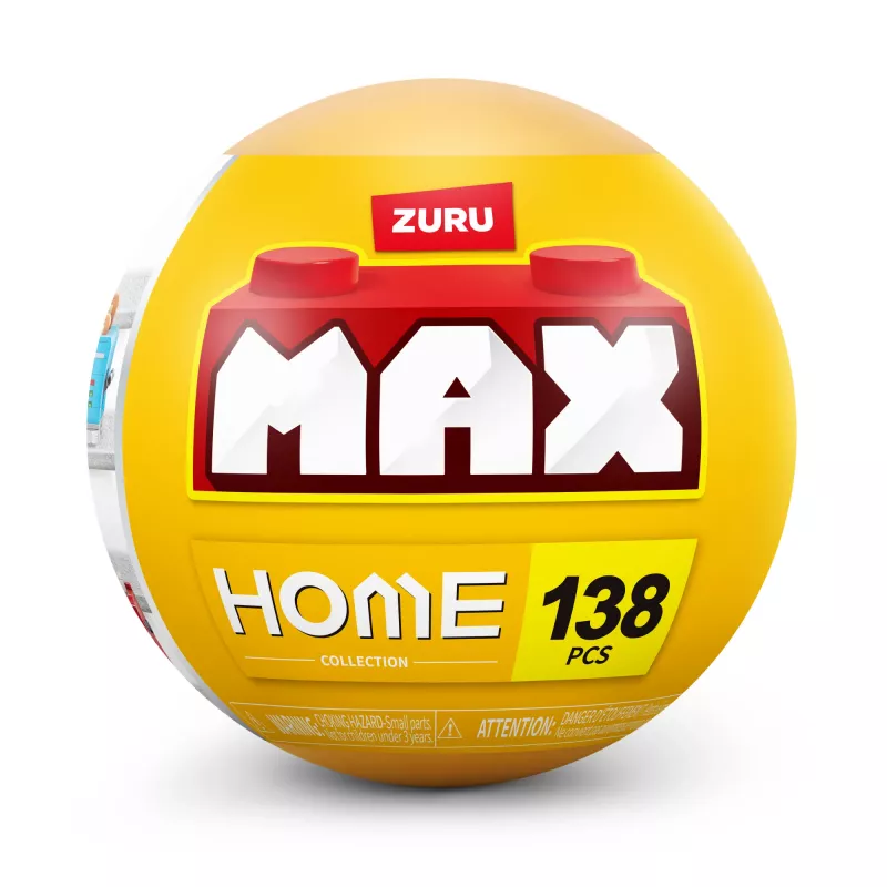 MAX Build more Premium Home Building Bricks kollektsioon, Ehitusklotsid, 8 a, Plastik, 181 tk, 197 g
