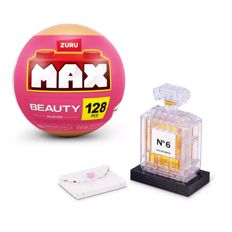 MAX Build more Premium Beauty Building Bricks Collection, ehitusklotsid, 8 a, Plast, 169 tk, 197 g