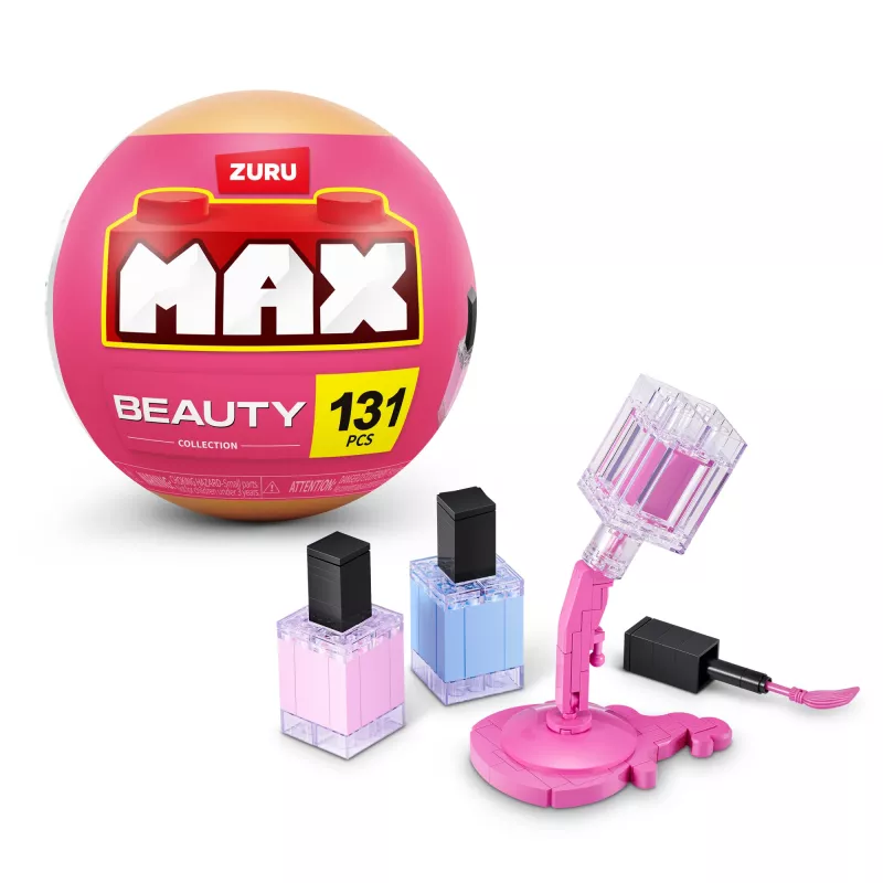 MAX Build more Premium Beauty Building Bricks Collection, ehitusklotsid, 8 a, Plast, 169 tk, 197 g