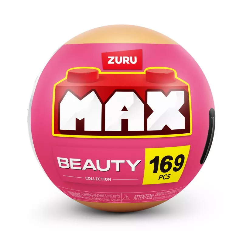 MAX Build more Premium Beauty Building Bricks Collection, ehitusklotsid, 8 a, Plast, 169 tk, 197 g