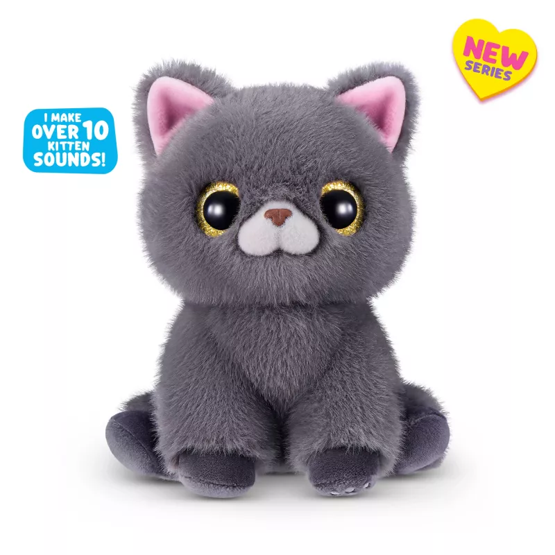 Mängukass Zuru Pets Alive Smitten Kittens Series 2 — interaktiivne helimänguasi, vanusele 3+, AAA patareid