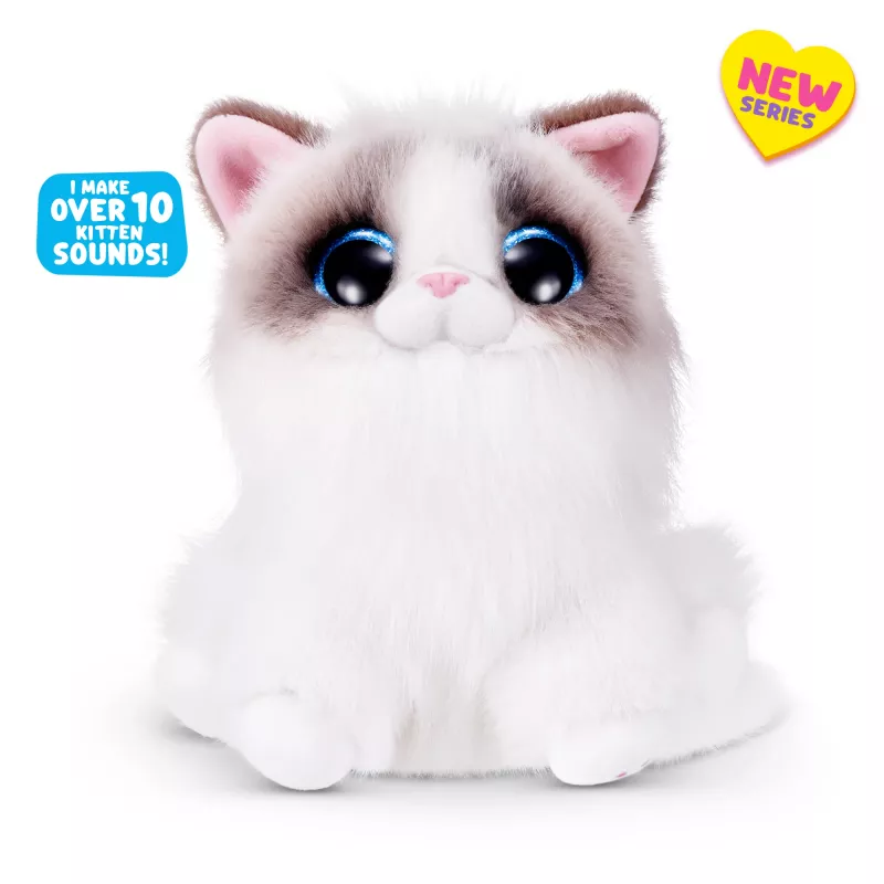 Mängukass Zuru Pets Alive Smitten Kittens Series 2 — interaktiivne helimänguasi, vanusele 3+, AAA patareid