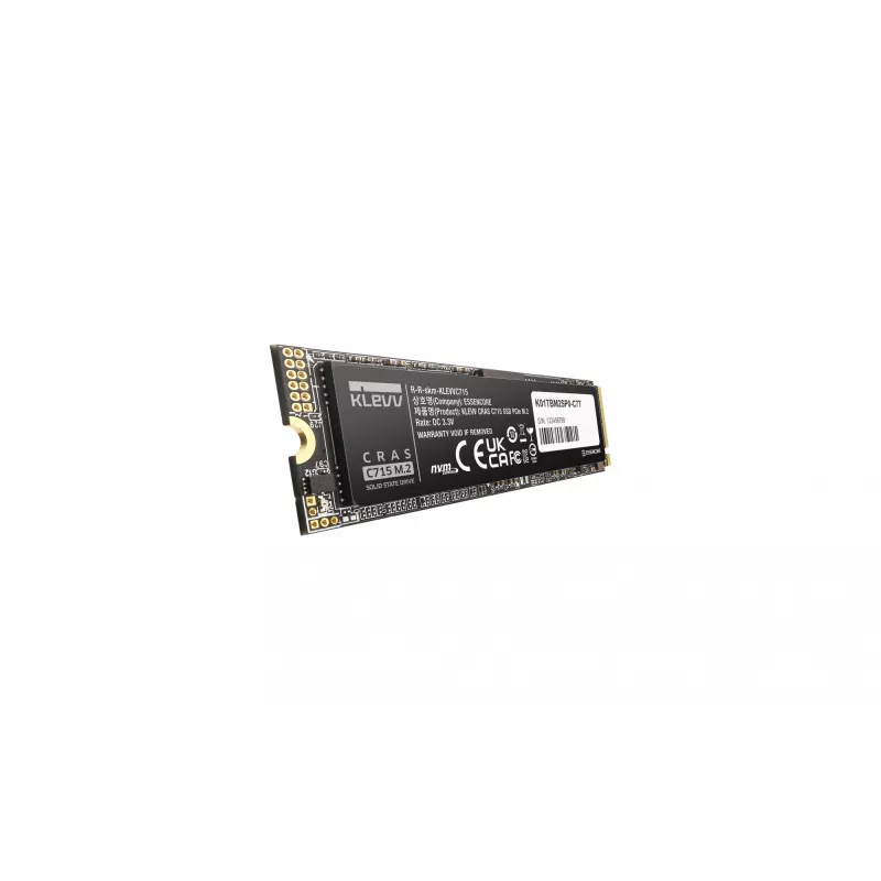Klevv CRAS C715 512 GB M.2 PCI Express 3.0 NVMe 3D TLC NAND