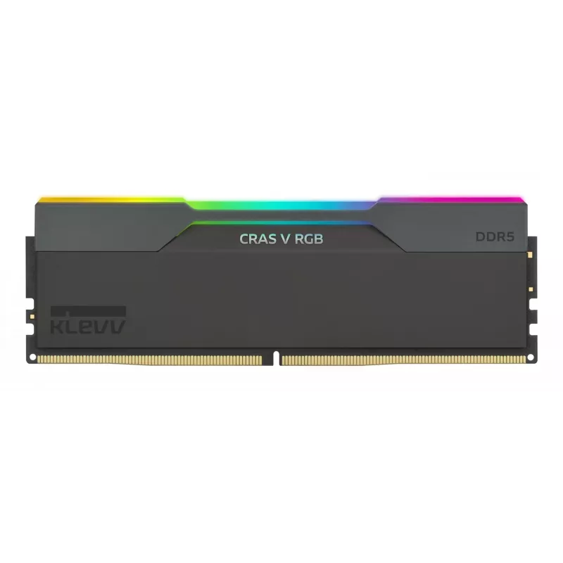 Klevv 64 GB (2 × 32 GB) 6000 MHz CL30 DDR5 mängumälu moodul 30-36-36-76 CRAS V RGB