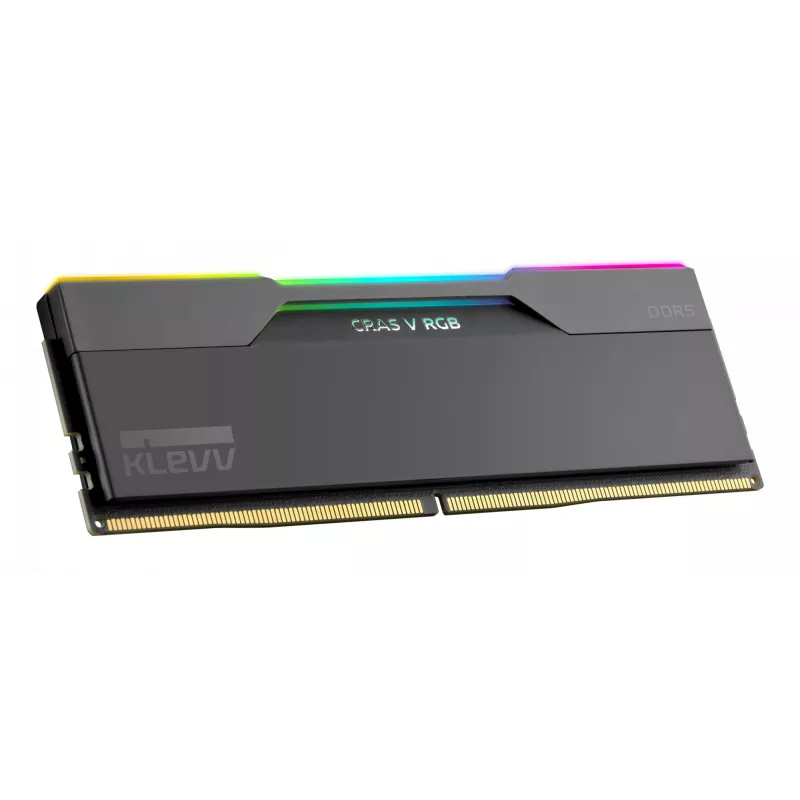 Klevv 64 GB (2 × 32 GB) 6000 MHz CL30 DDR5 mängumälu moodul 30-36-36-76 CRAS V RGB