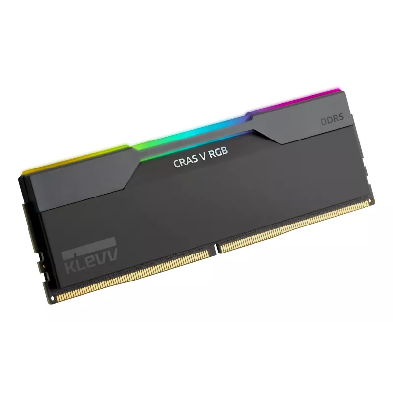 Klevv 64 GB (2 × 32 GB) 6000 MHz CL30 DDR5 mängumälu moodul 30-36-36-76 CRAS V RGB