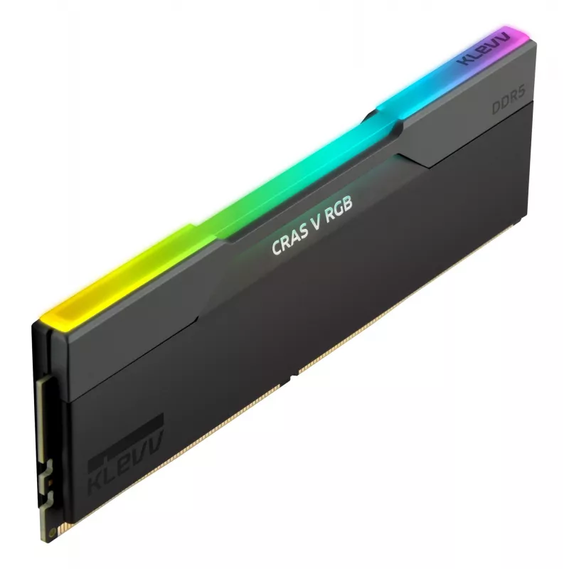 Klevv 64 GB (2 × 32 GB) 6000 MHz CL30 DDR5 mängumälu moodul 30-36-36-76 CRAS V RGB