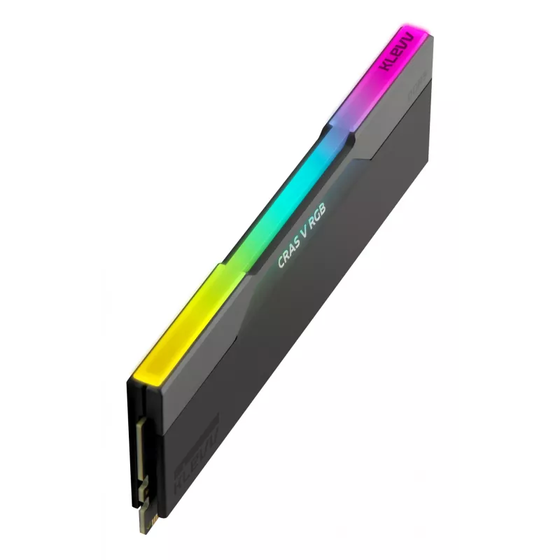 Klevv 64 GB (2 × 32 GB) 6000 MHz CL30 DDR5 mängumälu moodul 30-36-36-76 CRAS V RGB