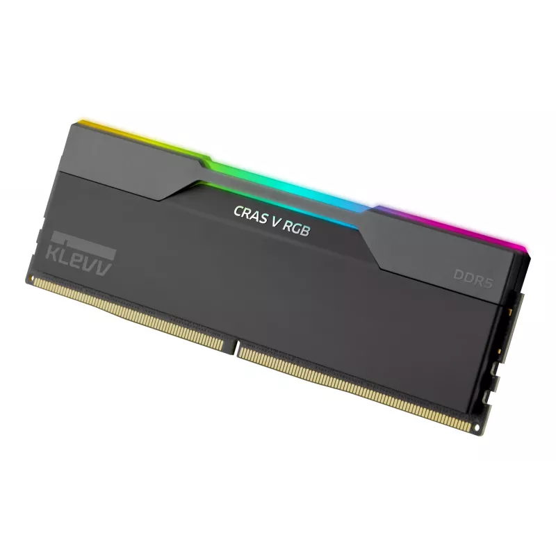 Klevv 64 GB (2 × 32 GB) 6000 MHz CL30 DDR5 mängumälu moodul 30-36-36-76 CRAS V RGB