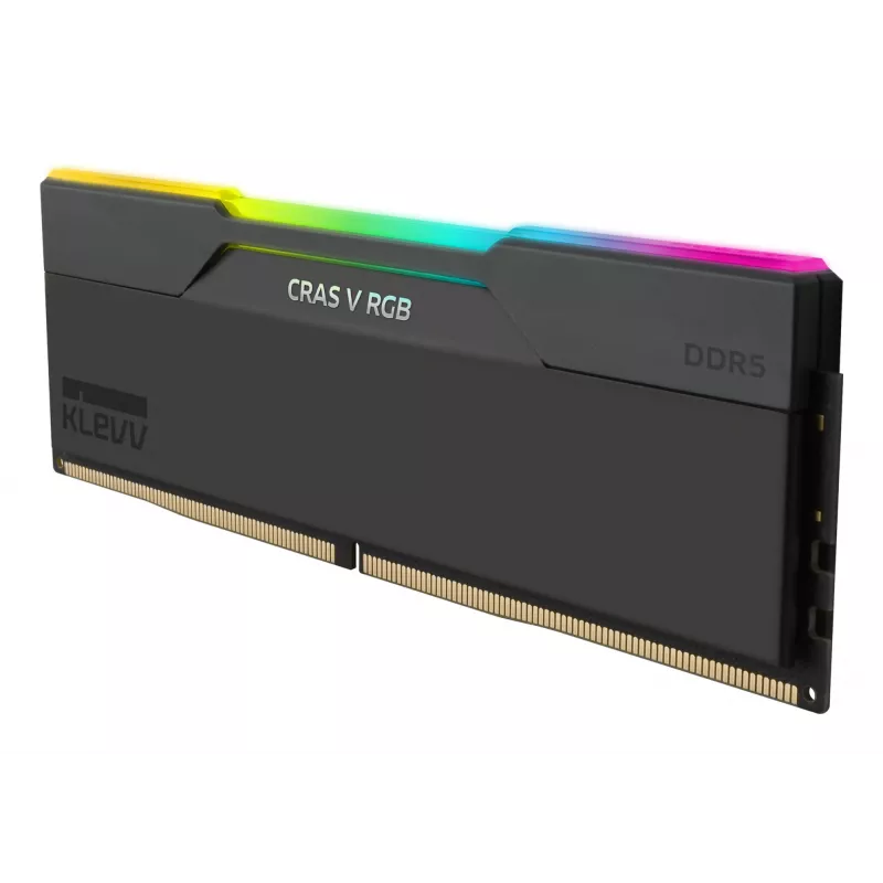 Klevv 64 GB (2 × 32 GB) 6000 MHz CL30 DDR5 mängumälu moodul 30-36-36-76 CRAS V RGB