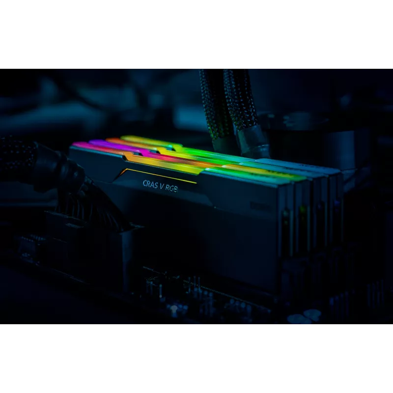Klevv 64 GB (2 × 32 GB) 6000 MHz CL30 DDR5 mängumälu moodul 30-36-36-76 CRAS V RGB