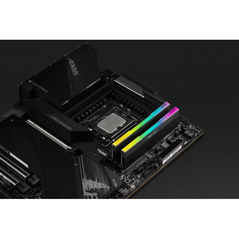 Klevv 64 GB (2 × 32 GB) 6000 MHz CL30 DDR5 mängumälu moodul 30-36-36-76 CRAS V RGB