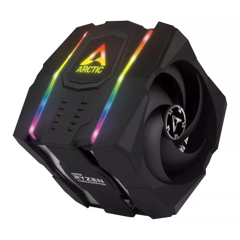 Jahuti ARCTIC Freezer 50 TR kahe torniga protsessori jahuti AMD Ryzen Threadripperi jaoks A-RGB-ga