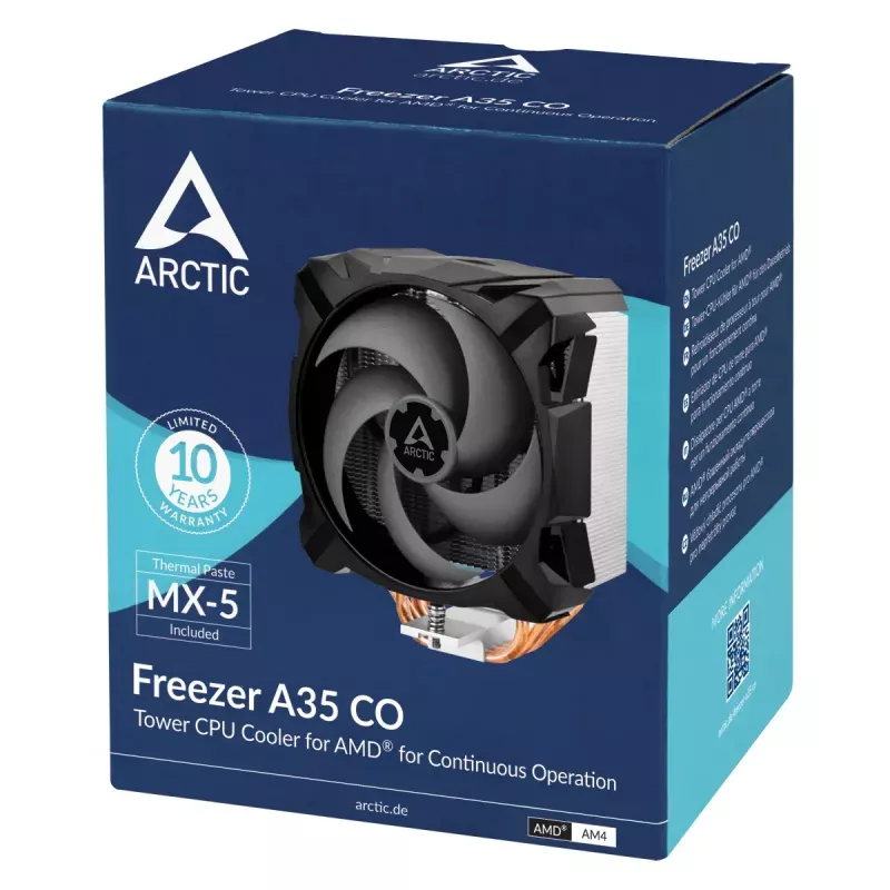Jahuti ARCTIC Freezer A35 CO AMD torni protsessorijahuti 200-1800 p/min 0.3 sone