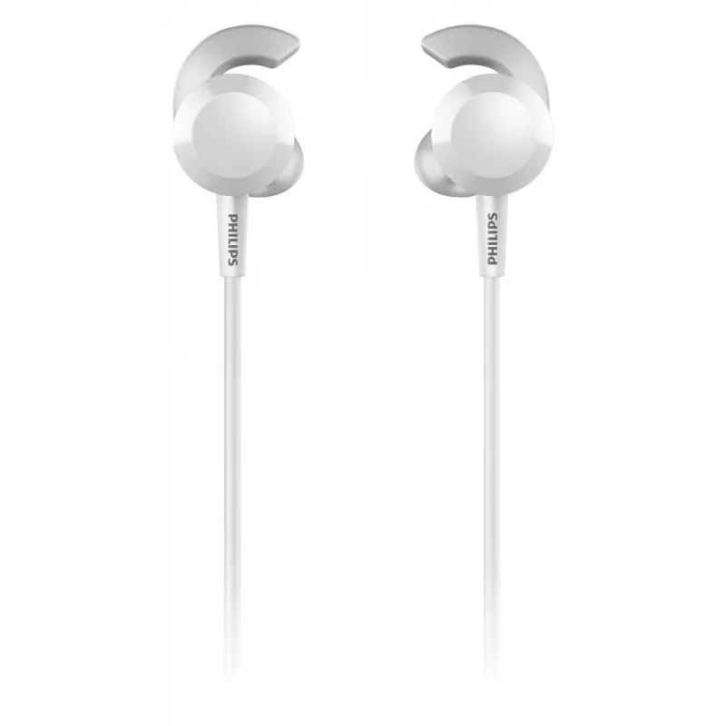 Juhtmevabad kõrvasisesed kõrvaklapid Philips TAE4205WT/00 — Bluetooth, kõned ja muusika, 20–20000 Hz, 10 m leviulatus, valge, 16 g