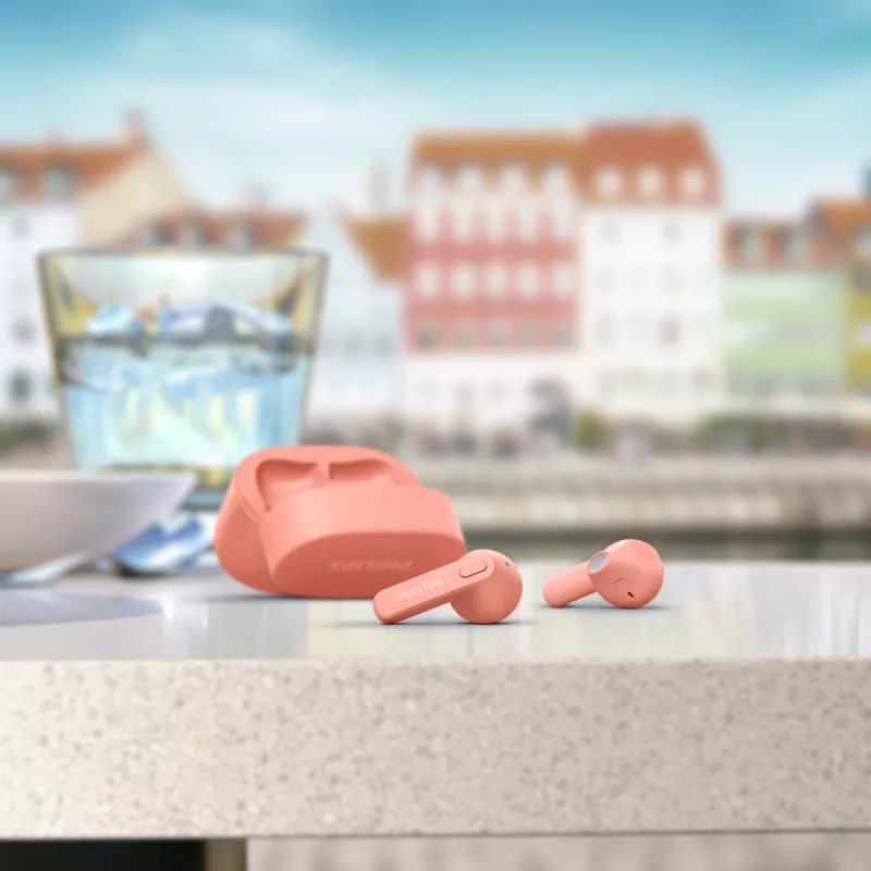 Philips 2000 seeria TAT2236PK peakomplekt traadita kõrvasisene Kõned/Muusika Bluetooth Roosa