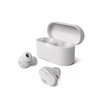 Philips TAT3508WT/00 kõrvaklapid-peakomplekt True Wireless Stereo (TWS) Kõrvasisesed Kõned/Muusika Bluetooth Valge