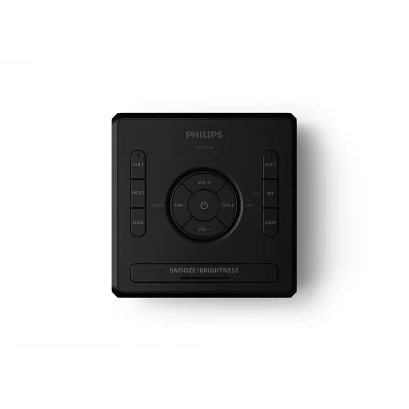 Philips TAR4500/10 äratuskell Digitaalne äratuskell Must