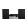 Kodune audiolu süsteem Philips TAM4205M2/12 — 80 W RMS, 2-suunalised kõlarid, Bluetooth, FM, LED-ekraan, plaadisahtel (must/hõbedane)