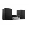 Kodune audiolu süsteem Philips TAM4205M2/12 — 80 W RMS, 2-suunalised kõlarid, Bluetooth, FM, LED-ekraan, plaadisahtel (must/hõbedane)
