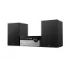 Kodune audiolu süsteem Philips TAM4205M2/12 — 80 W RMS, 2-suunalised kõlarid, Bluetooth, FM, LED-ekraan, plaadisahtel (must/hõbedane)