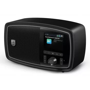 Philips TAV2000DB kaasaskantav analoog- ja digiraadio, must