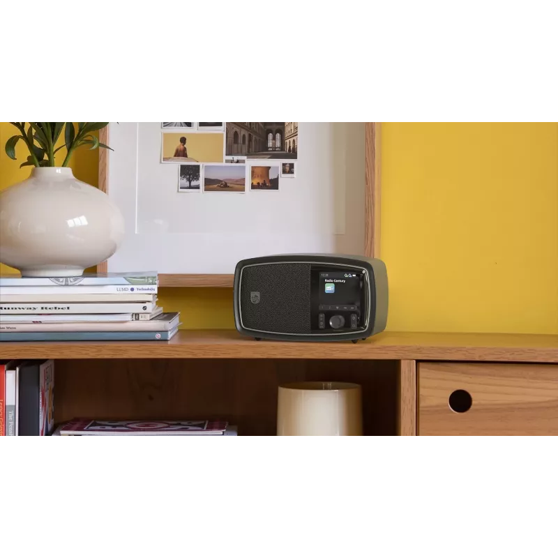 Philips TAV2000DB kaasaskantav analoog- ja digiraadio, must