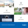 TP-Link Tapo Outdoor Security Wi-Fi Camera, IP-turvakaamera, Välitingimustesse, Juhtmega ja juhtmevaba, CE, NCC, Seinale, Valge