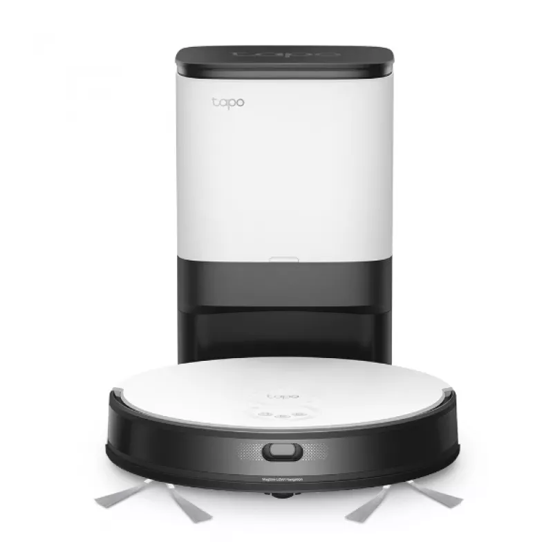 TP-Link Tapo RV20 Mop Plus 0,35 L Must, Valge
