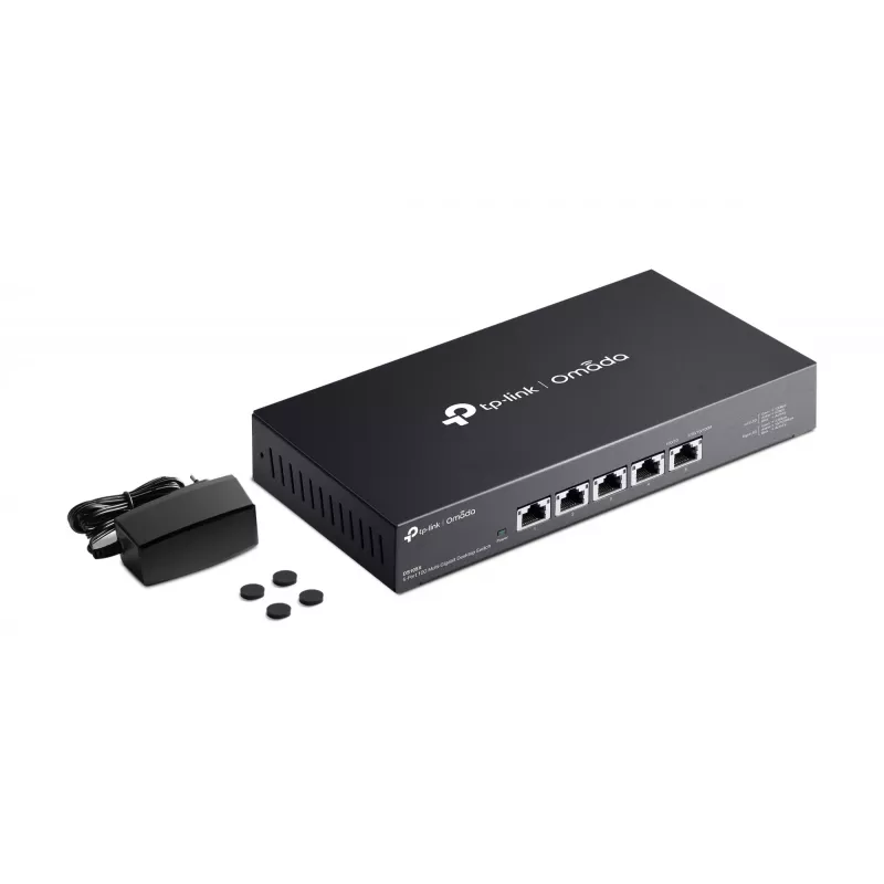 TP-Link Omada DS105X võrgulüliti Haldamata 10G Ethernet (100/1000/10000) Must