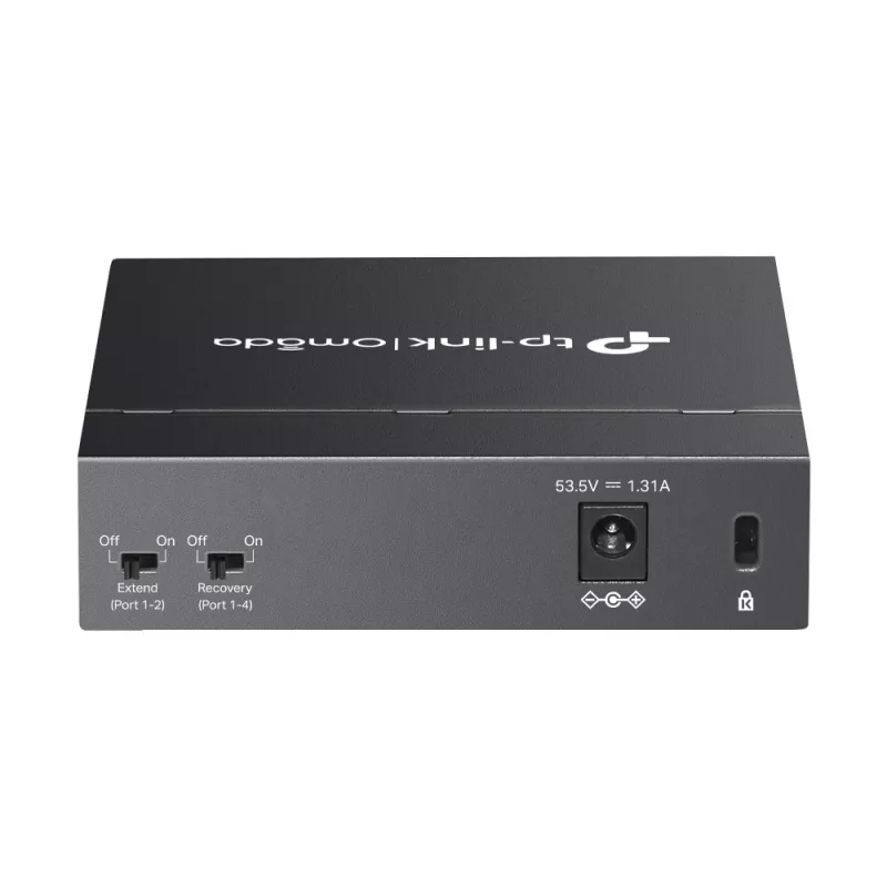 TP-Link Omada DS105GP võrgulüliti Haldamata Gigabit Ethernet (10/100/1000) Power over Ethernet (PoE) Must