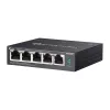 TP-Link Omada DS105GP võrgulüliti Haldamata Gigabit Ethernet (10/100/1000) Power over Ethernet (PoE) Must
