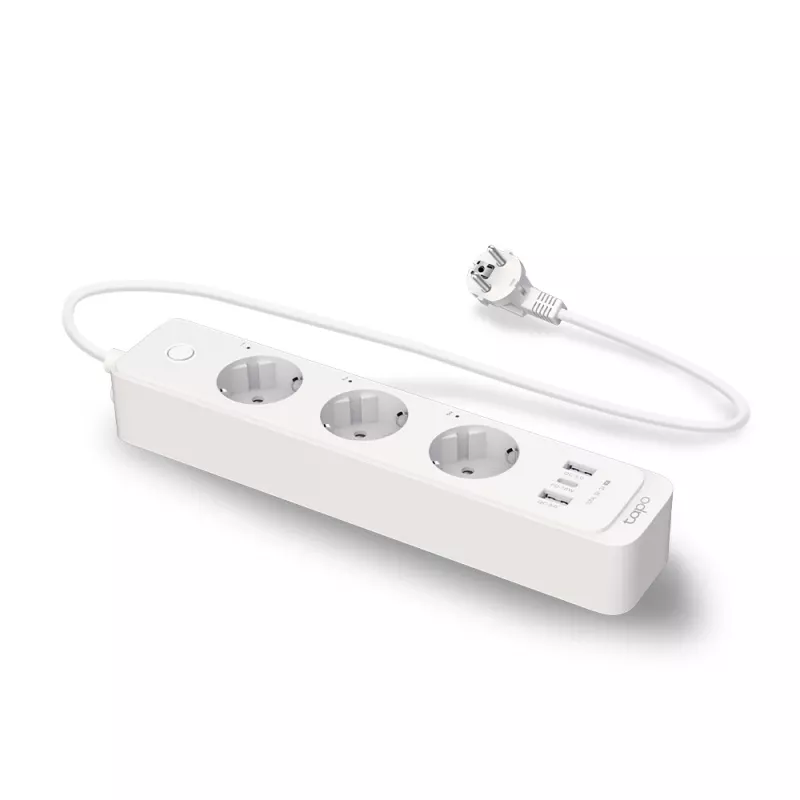 TP-Link Tapo P300 3 vahelduvvoolu pistikupesa tüüp F (CEE 7/4) 1,5 m 3 2300 W valge