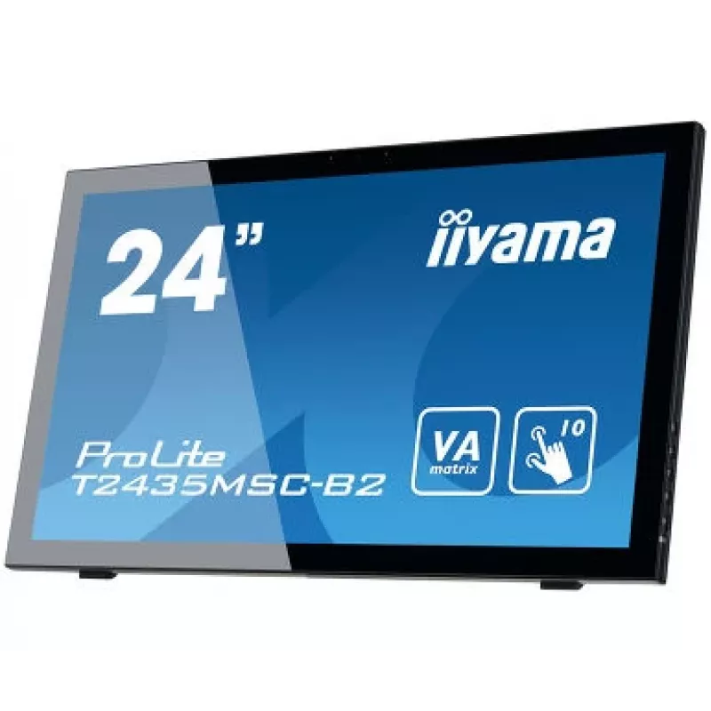iiyama ProLite T2435MSC-B2 arvutimonitor 59.9 cm (23.6″) 1920 x 1080 pikslit Full HD LED puutetundlik Must