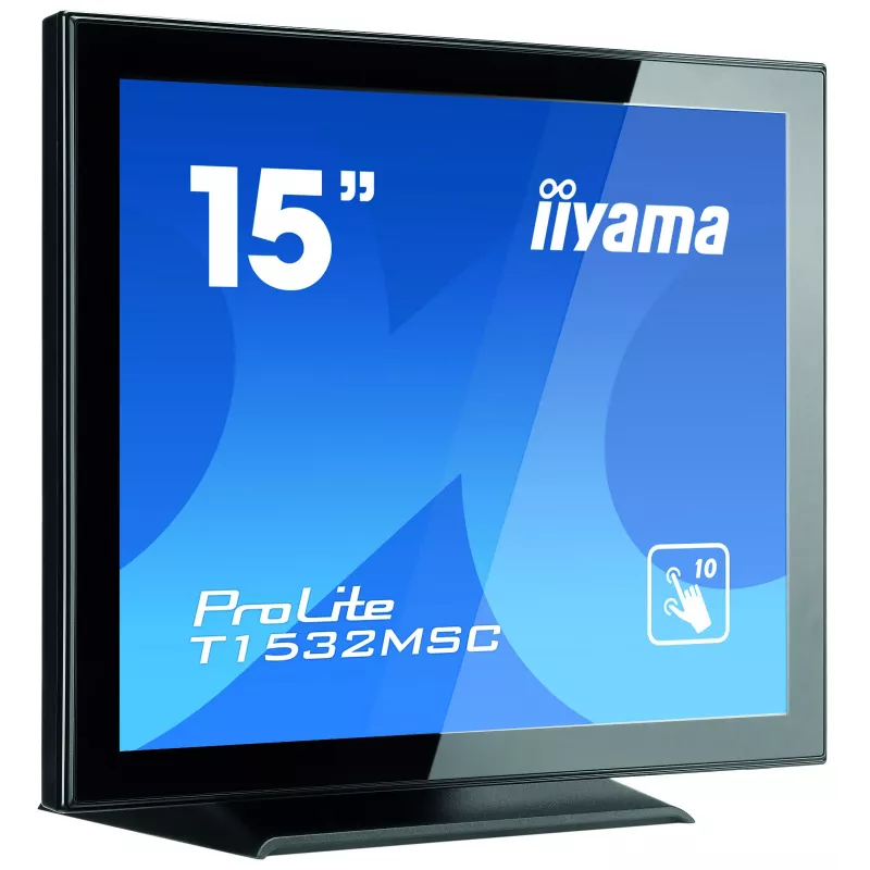 iiyama T1532MSC-B5AG POS-monitor 38,1 cm (15 tolli) 1024 x 768 pikslit puutetundlik