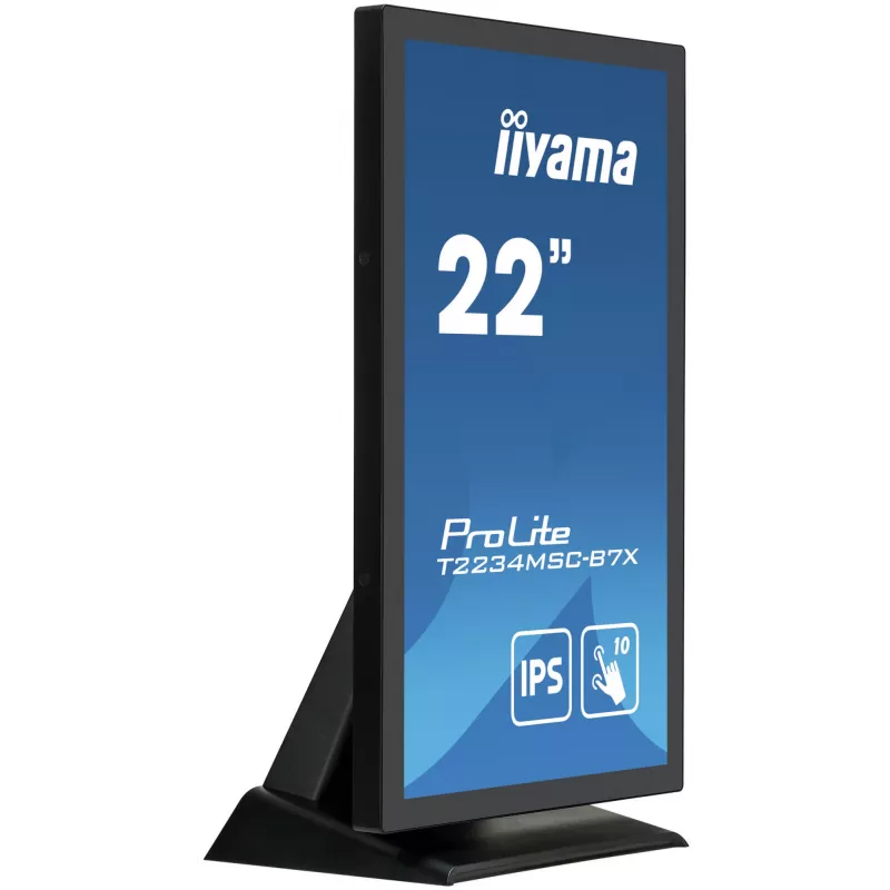 iiyama ProLite T2234MSC-B7X arvutimonitor 54.6 cm (21.5 tolli) 1920 x 1080 pikslit Full HD puuteekraan must