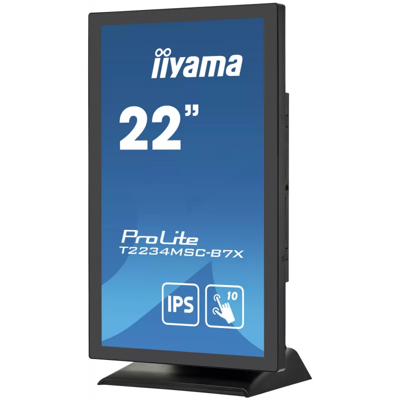 iiyama ProLite T2234MSC-B7X arvutimonitor 54.6 cm (21.5 tolli) 1920 x 1080 pikslit Full HD puuteekraan must