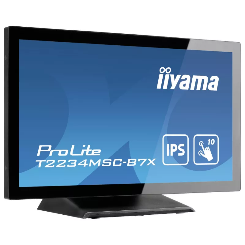 iiyama ProLite T2234MSC-B7X arvutimonitor 54.6 cm (21.5 tolli) 1920 x 1080 pikslit Full HD puuteekraan must