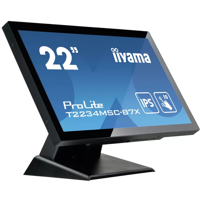 iiyama ProLite T2234MSC-B7X arvutimonitor 54.6 cm (21.5 tolli) 1920 x 1080 pikslit Full HD puuteekraan must