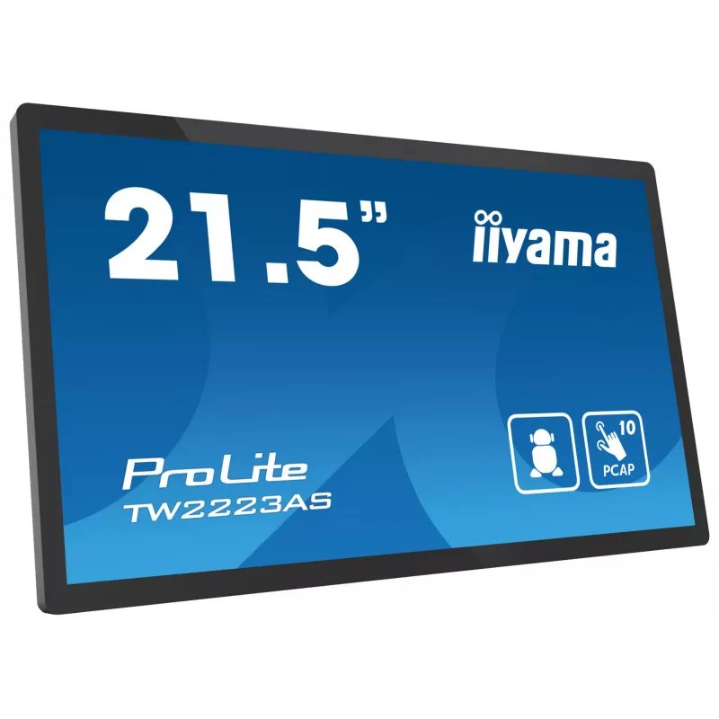 iiyama TW2223AS-B1 puuteekraan 54,6 cm (21,5 tolli) 1920 x 1080 pikslit