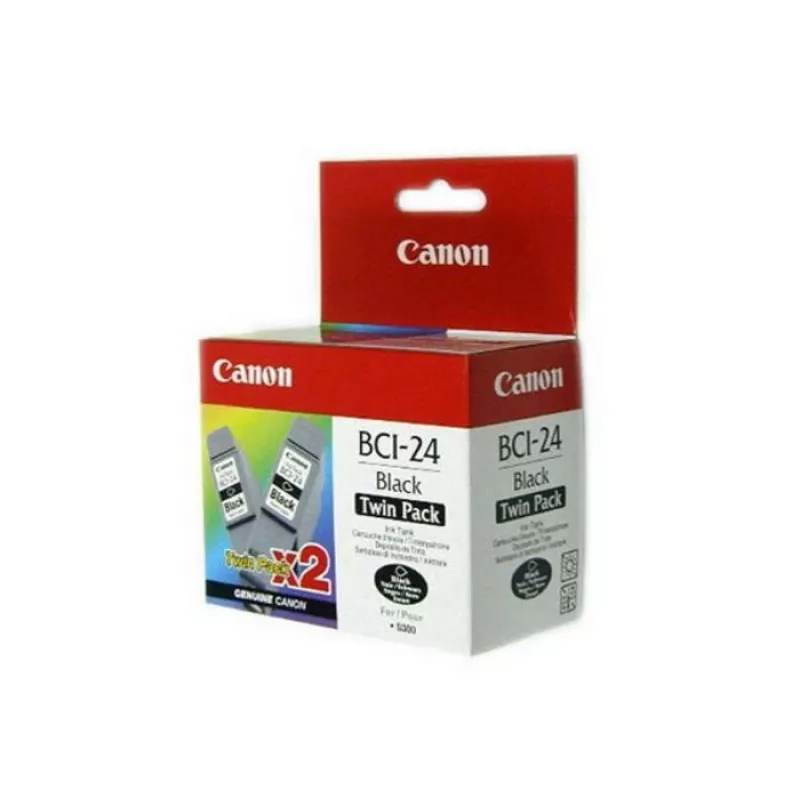 Canon BCI-24 tindikassett 2 tk Originaal must