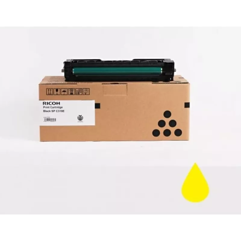 Ricoh 406351 toonerikassett 1 tk Originaalne Kollane