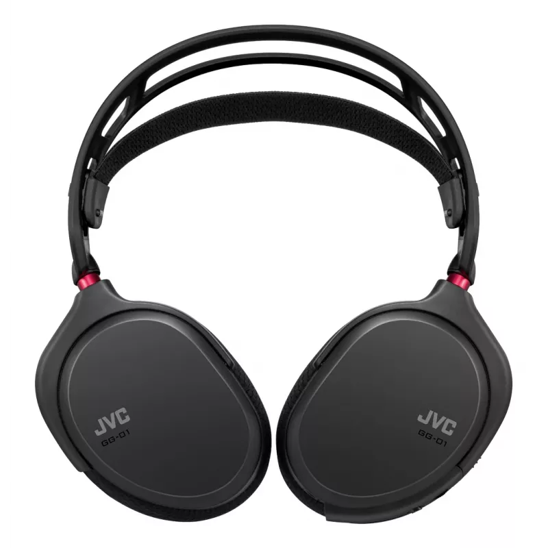 JVC GG-01 Peakomplekt Juhtmega Peapael Mängimine Must