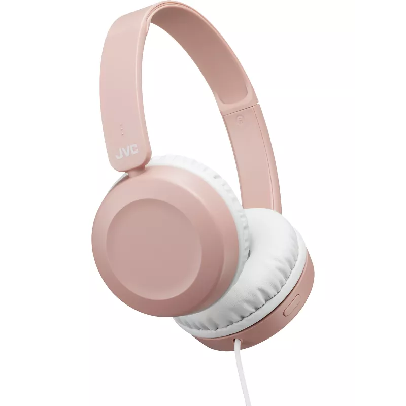 JVC võimas heli juhtmega kõrvapealsed kõrvaklapid roosa, juhtmega, 10–26000 Hz, kõned/muusika, 140 g, peakomplekt, roosa