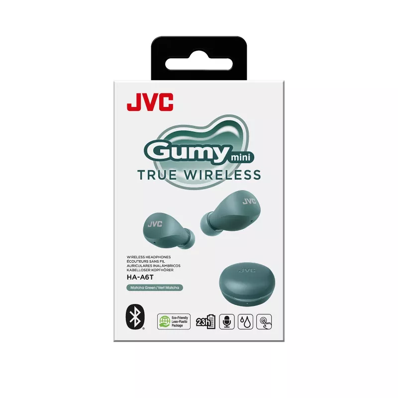 Peakomplekt JVC Gumy Mini TWS roheline